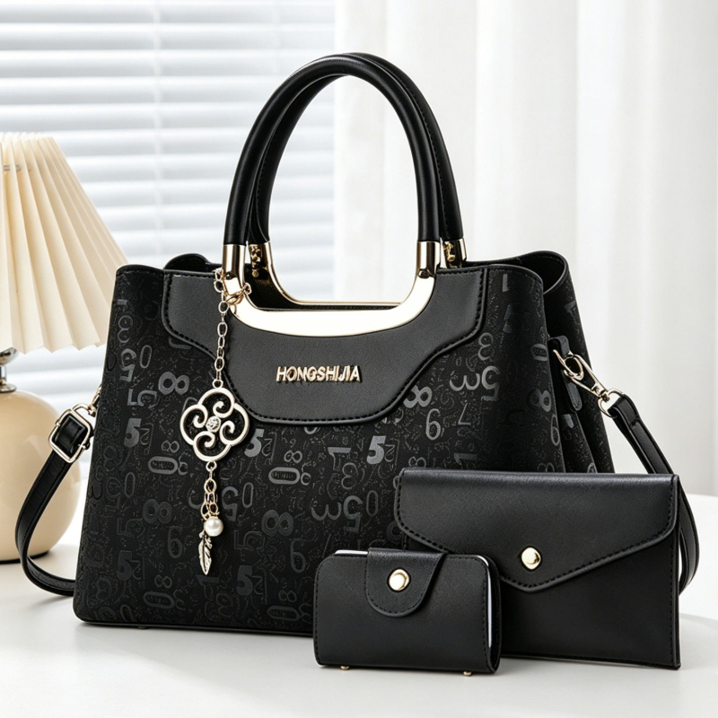 3-piece Fashion Women's Handba - مراجعة Luxury Bags In وسعره