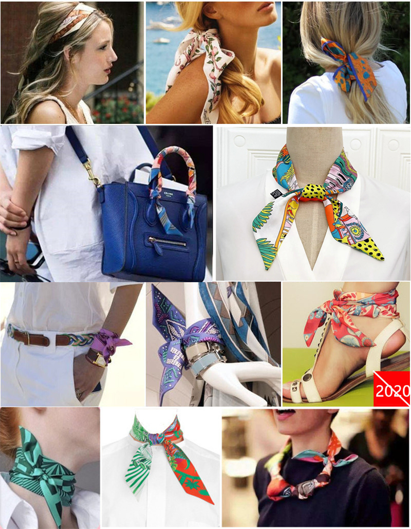 Horse Plaid Skinny Scarf Women - مراجعة Luxury Bags Expensive وسعره