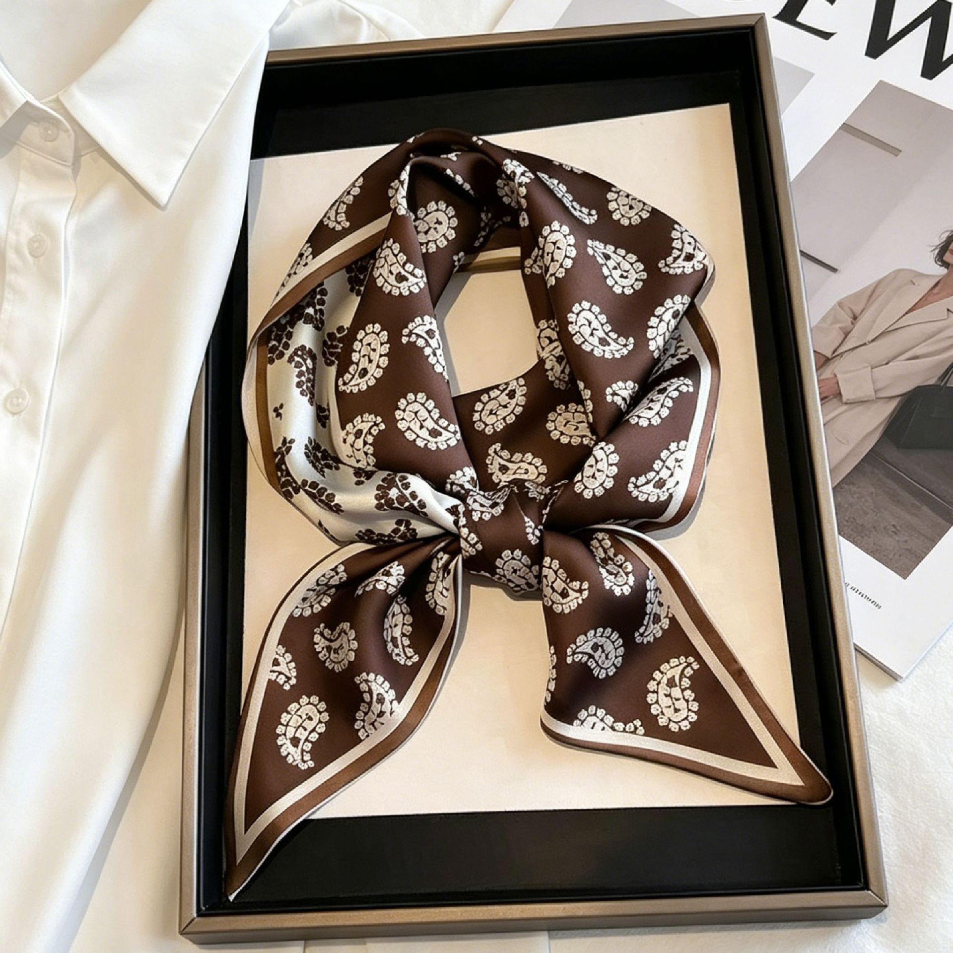 Luxury Long Neckerchief Skinny - مراجعة Luxury Bags Expensive وسعره