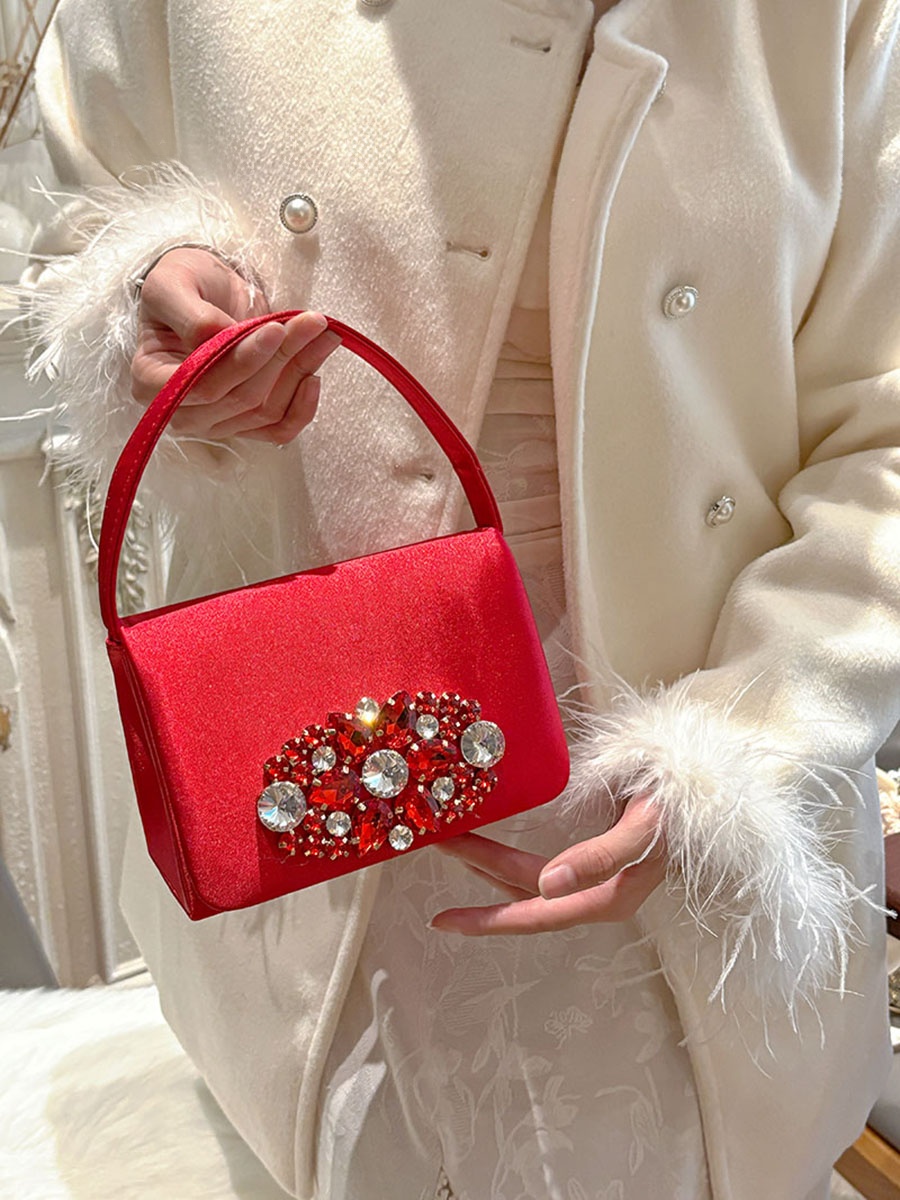UGALS Luxury Satin Diamond Gem - مراجعة Luxury Bags For Young Women وسعره