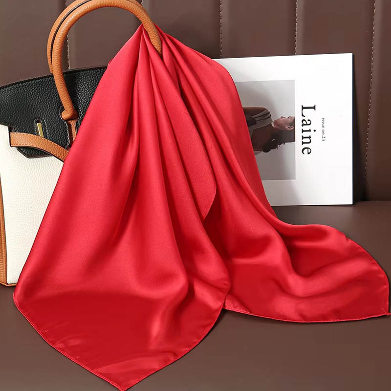 Luxury Solid Color Silk Square - مراجعة Luxury Bags Expensive وسعره
