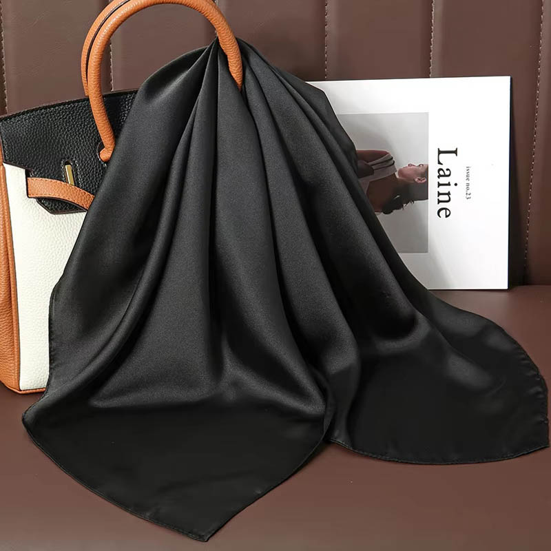 Luxury Solid Color Silk Square - مراجعة Luxury Bags Expensive وسعره
