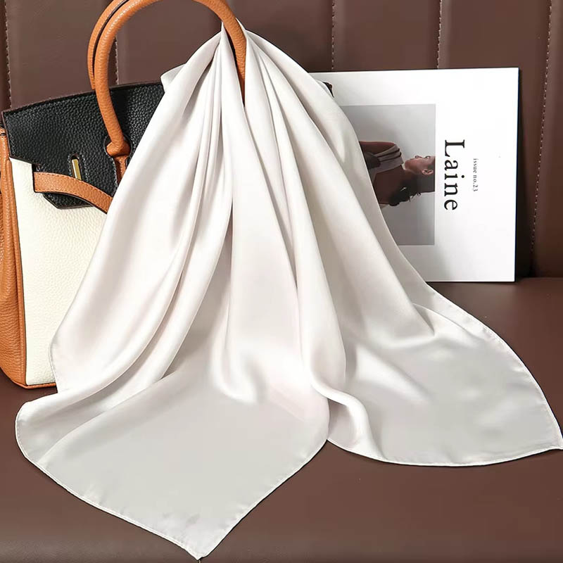 Luxury Solid Color Silk Square - مراجعة Luxury Bags Expensive وسعره
