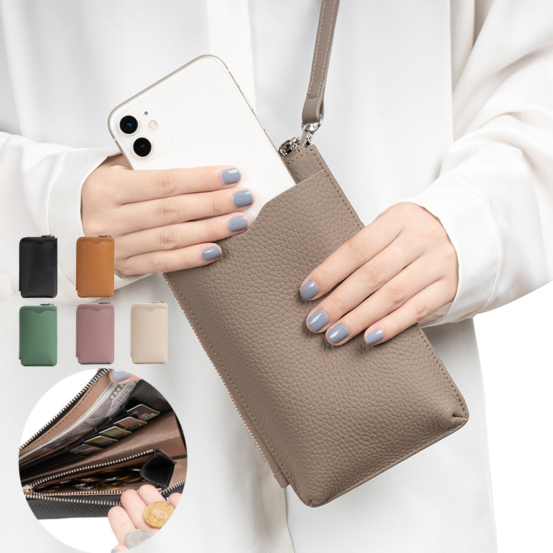Fashion Genuine Leather Phone  - مراجعة Luxury Bags Casual وسعره