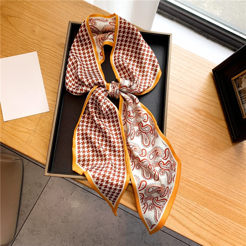 Luxury Long Silk Scarf Female  - مراجعة Luxury Bags Expensive وسعره