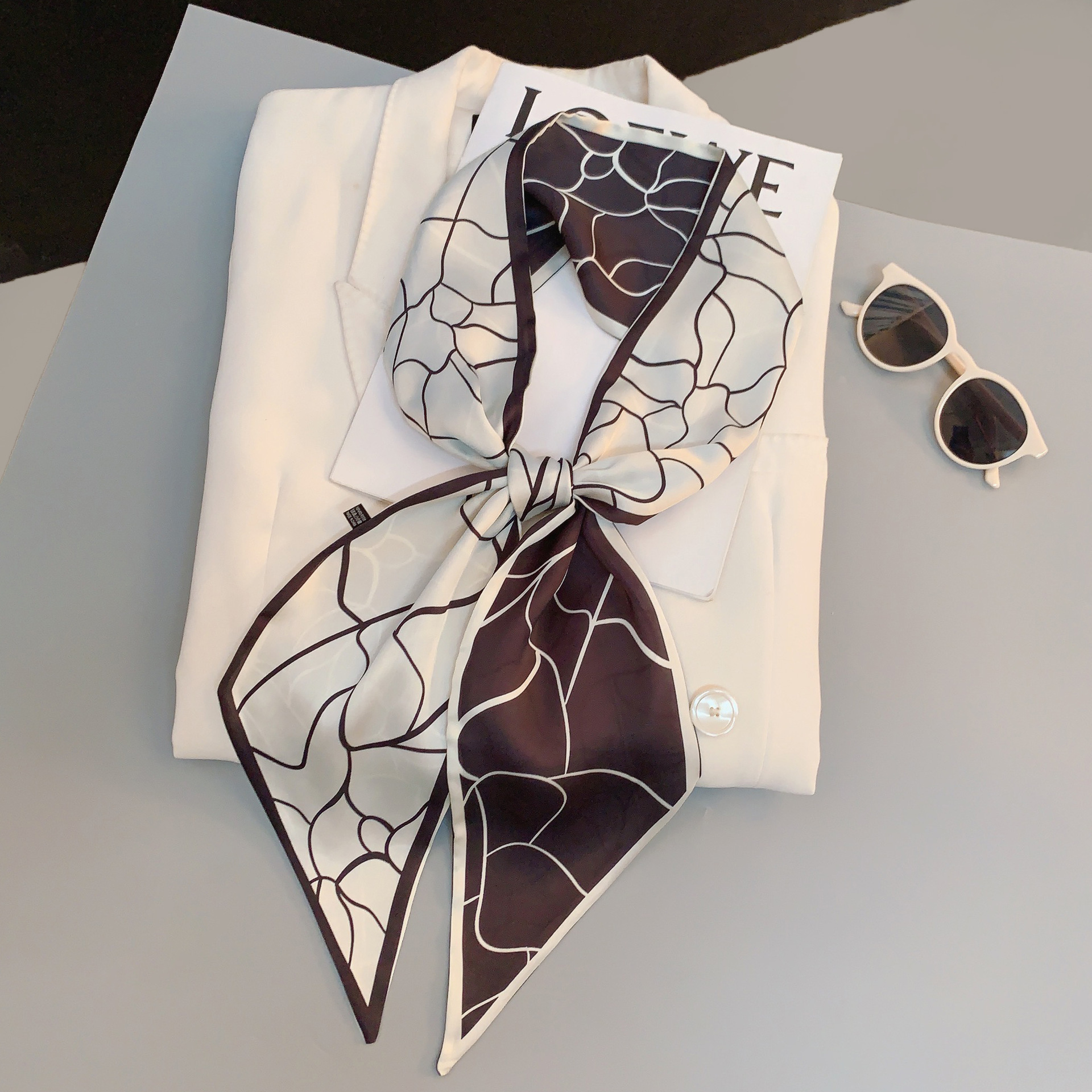 Luxury Design Silk Skinny Head - مراجعة Luxury Bags Expensive وسعره