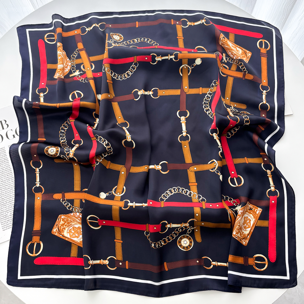Luxury 70*70cm Square Scarf fo - مراجعة Luxury Bags Expensive وسعره