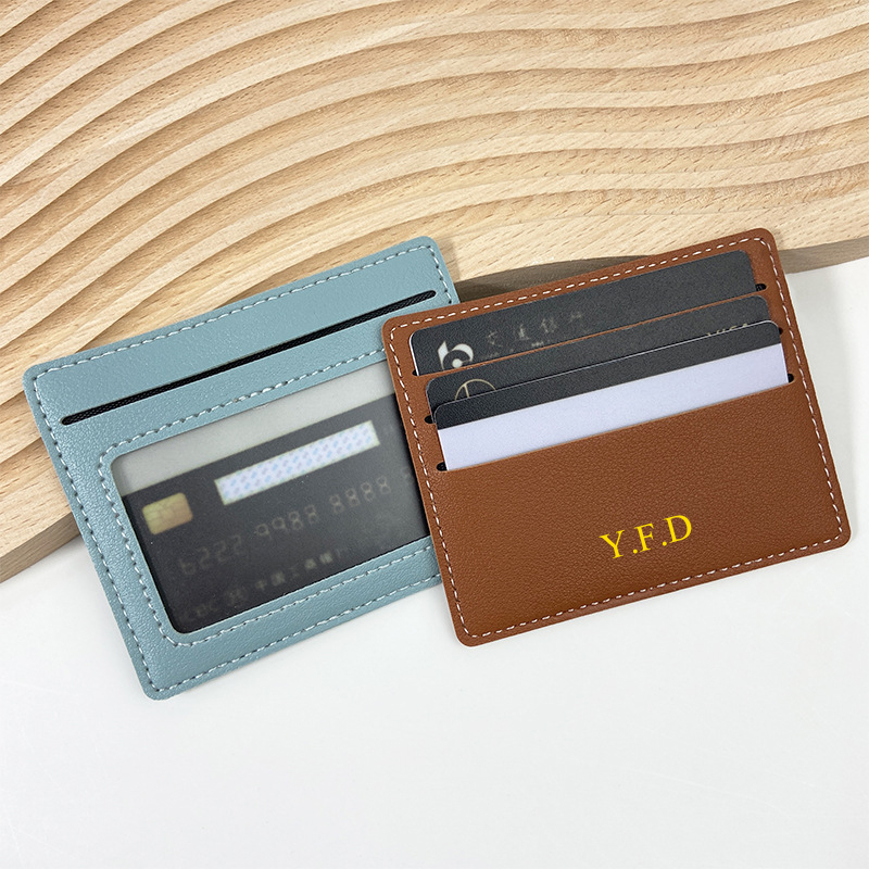 Custom Name Slim ID Card Walle - مراجعة Luxury Bags In China Wholesale وسعره
