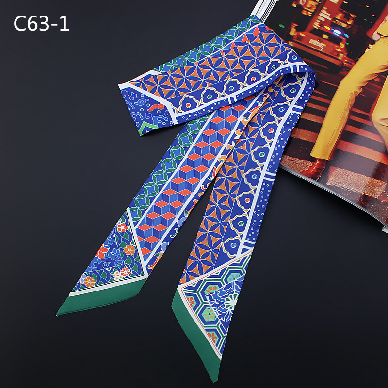 New Geometric Floral Print Sil - مراجعة Luxury Bags Expensive وسعره