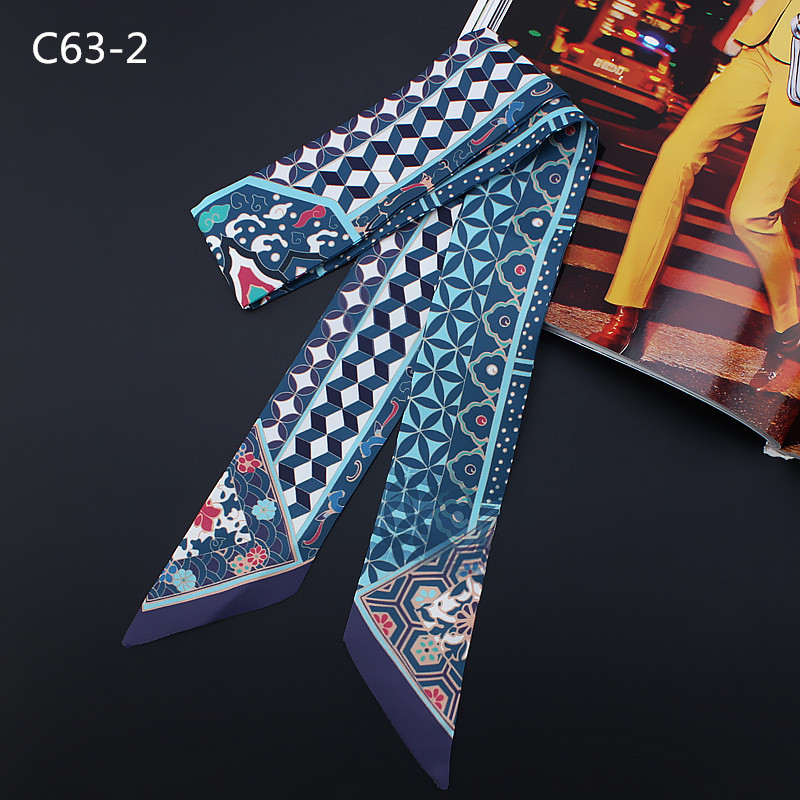 New Geometric Floral Print Sil - مراجعة Luxury Bags Expensive وسعره