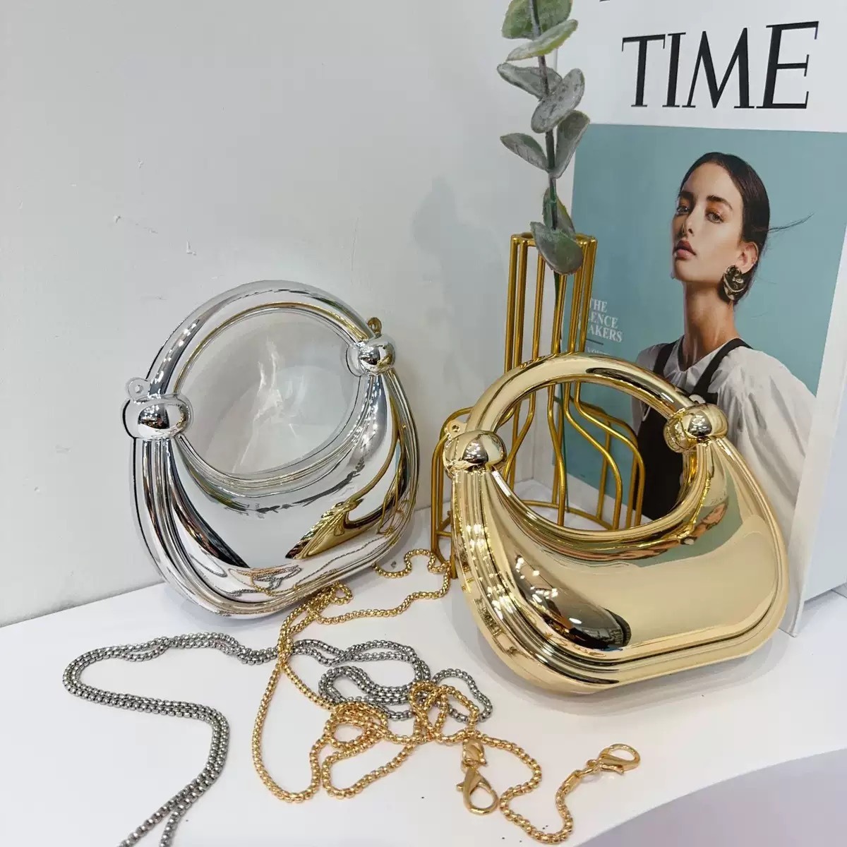Mini Golden Evening Bag Purses - مراجعة Luxury Bags Expensive وسعره