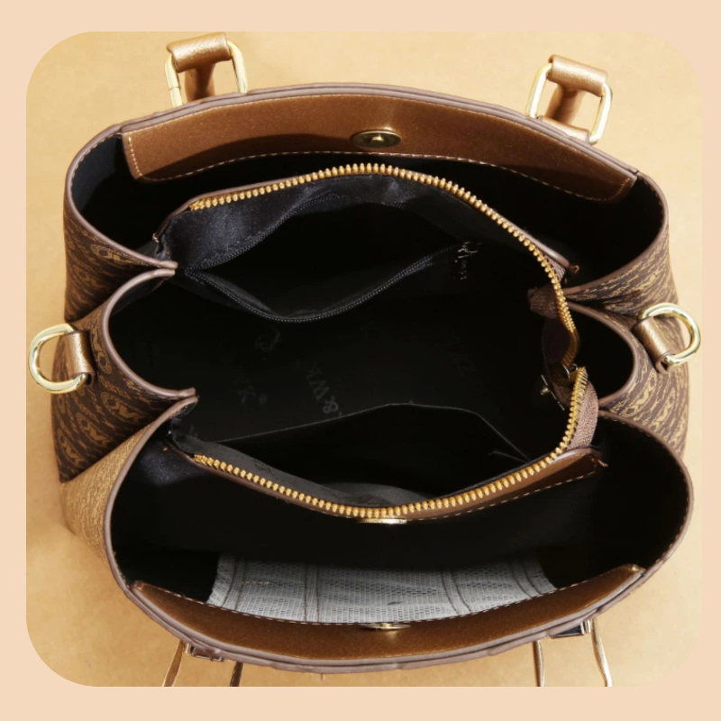 3-piece set of women's handbag - مراجعة Luxury Bags In وسعره