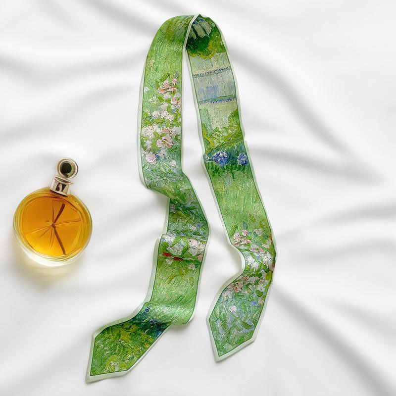 Prints Long Hairband Skinny Ne - مراجعة Luxury Bags Expensive وسعره