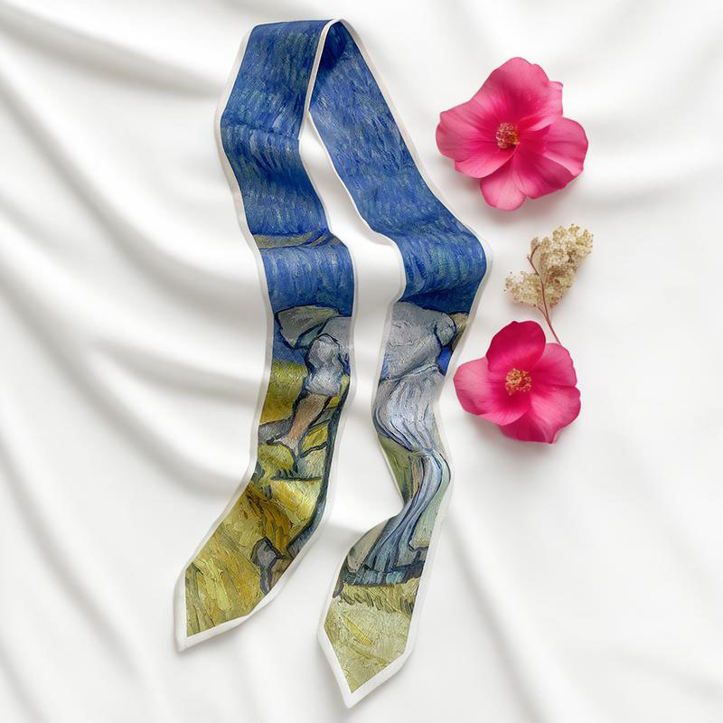 Prints Long Hairband Skinny Ne - مراجعة Luxury Bags Expensive وسعره