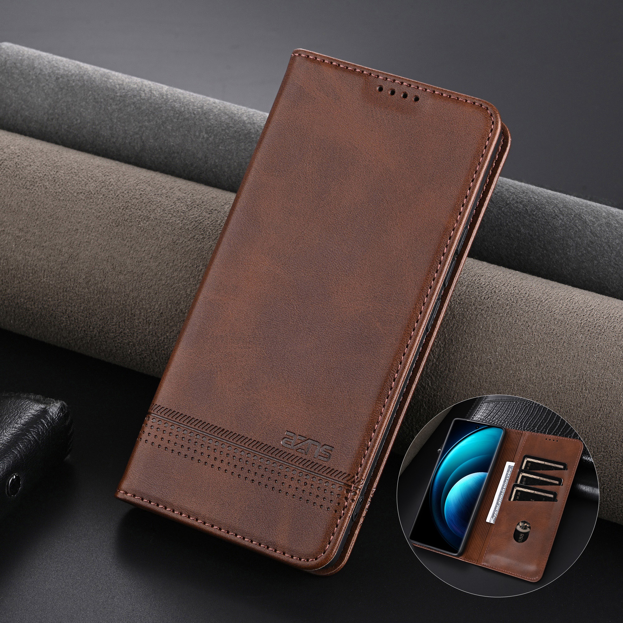 Business Flip Leather Phone Ca - مراجعة Luxury Bags In وسعره