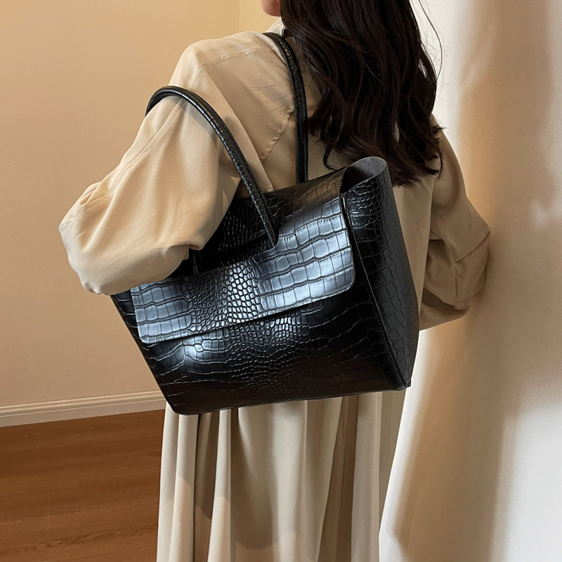 2024 New in Stone Pattern Big  - مراجعة Luxury Bags Edit وسعره