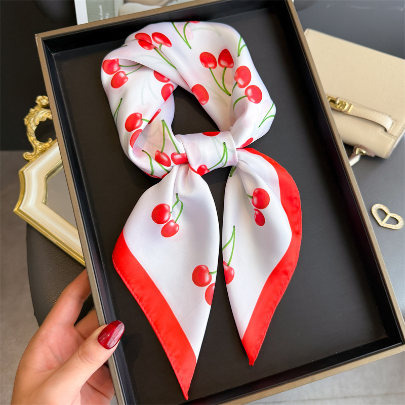 Luxury Square Satin Scarf Wome - مراجعة Luxury Bags Expensive وسعره