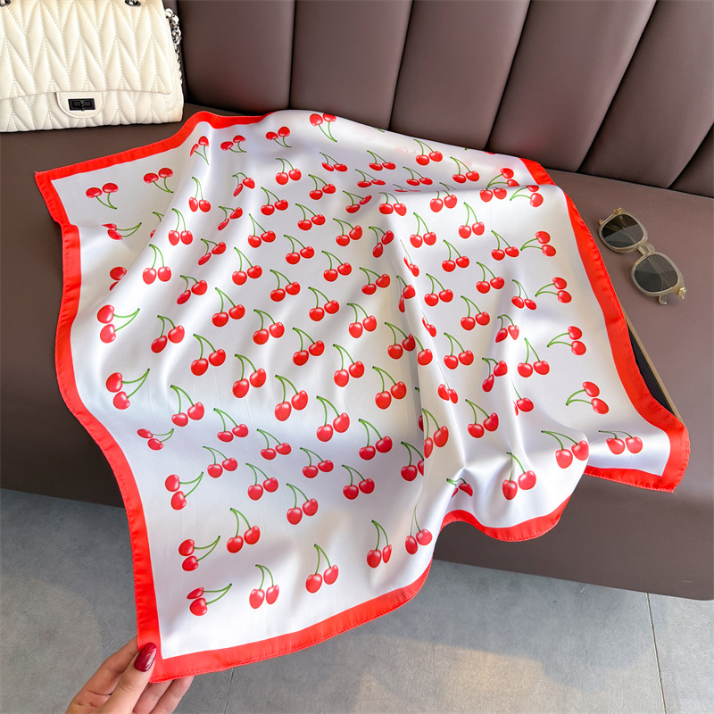 Luxury Square Satin Scarf Wome - مراجعة Luxury Bags Expensive وسعره
